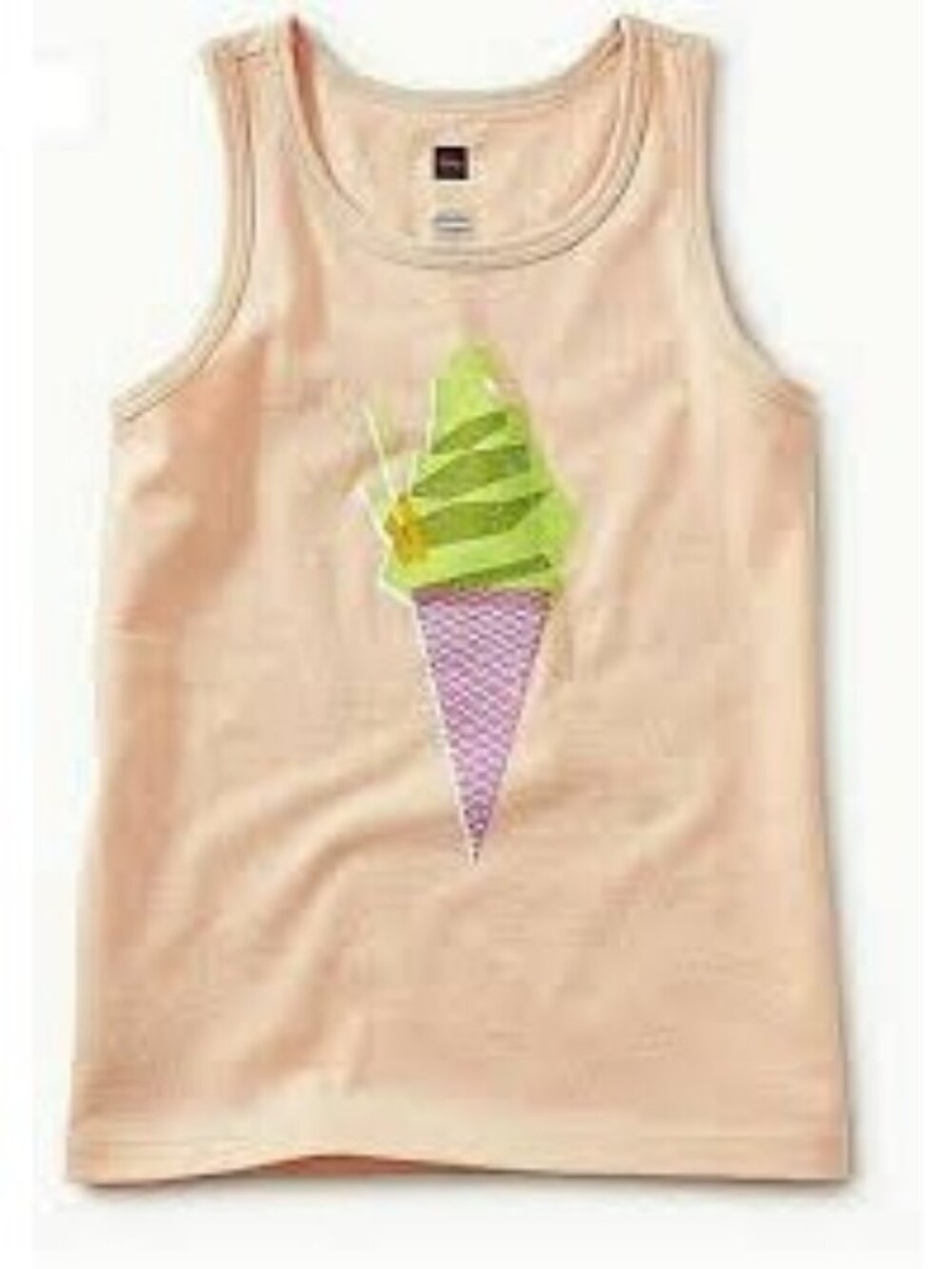 Tea Collection Pink Ice Cream Tank Top, Size 12